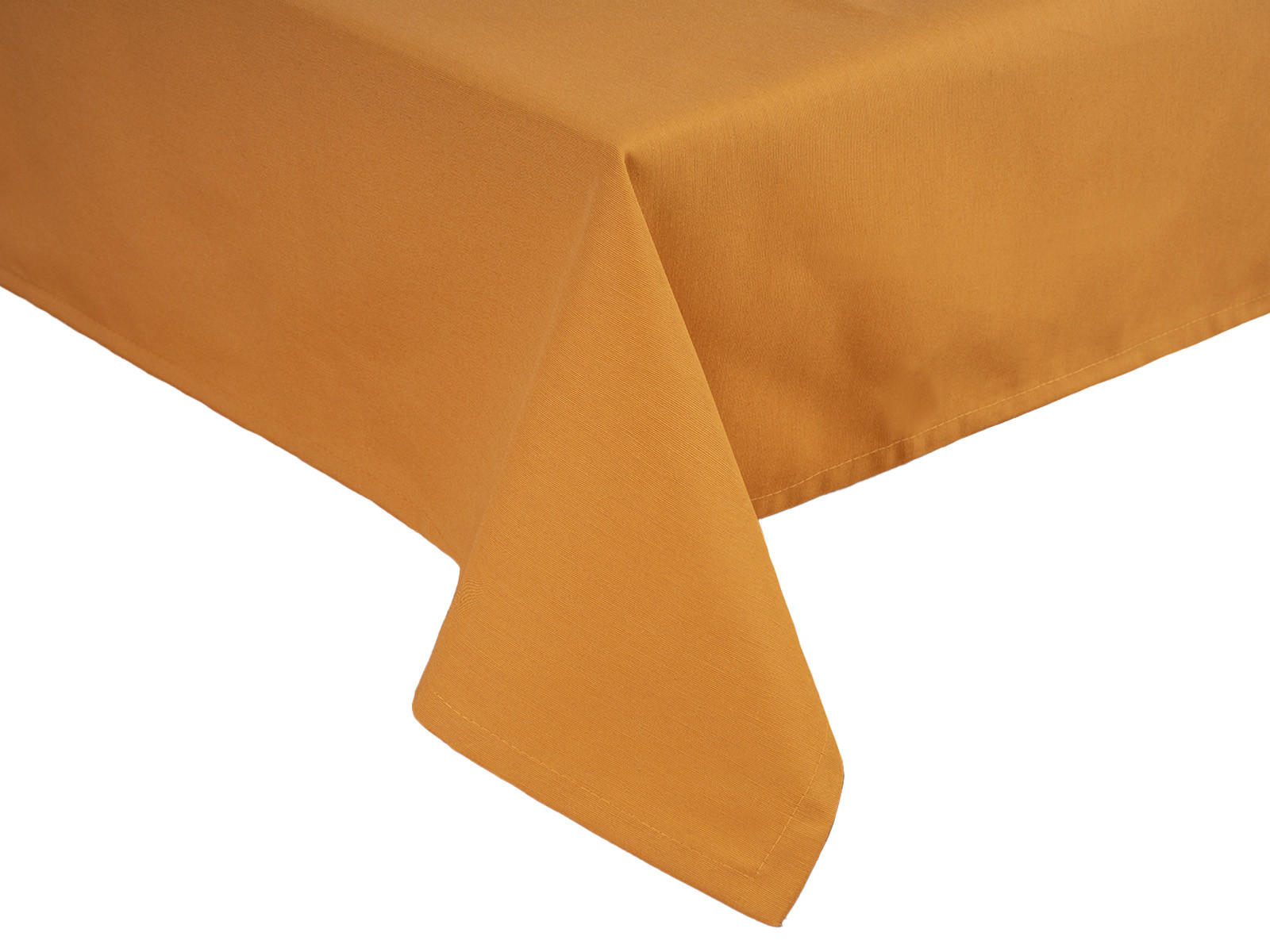 TISCHDECKE Wunschton safran-gelb 130/200 cm - Gelb, Textil (130/200cm) - beties Heimtextil