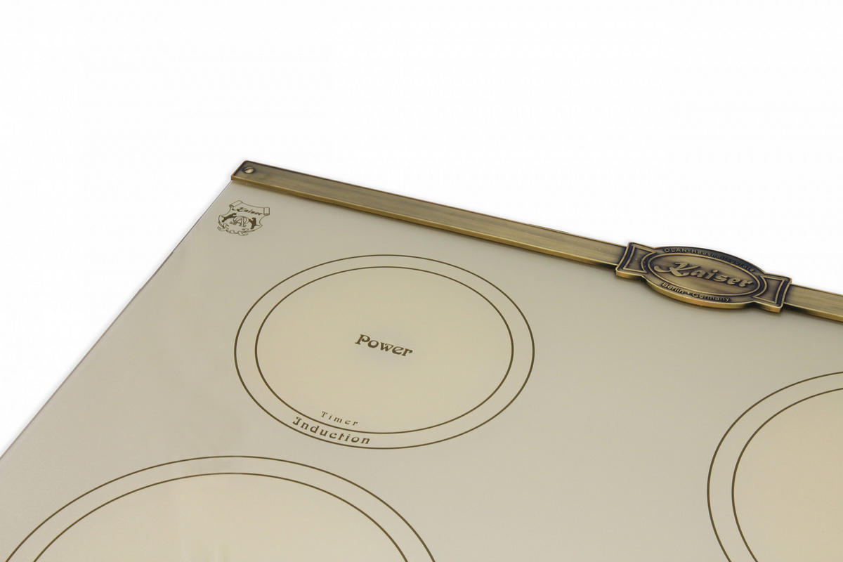 INDUKTIONSKOCHFELD - Beige, Keramik (59/5.5/52cm) - Kaiser Küchengeräte