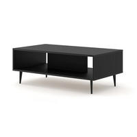 KLUB STOLIĆ Philaé Mat crna - crna, drvni materijal (60/90/43cm) - Petits-meubles