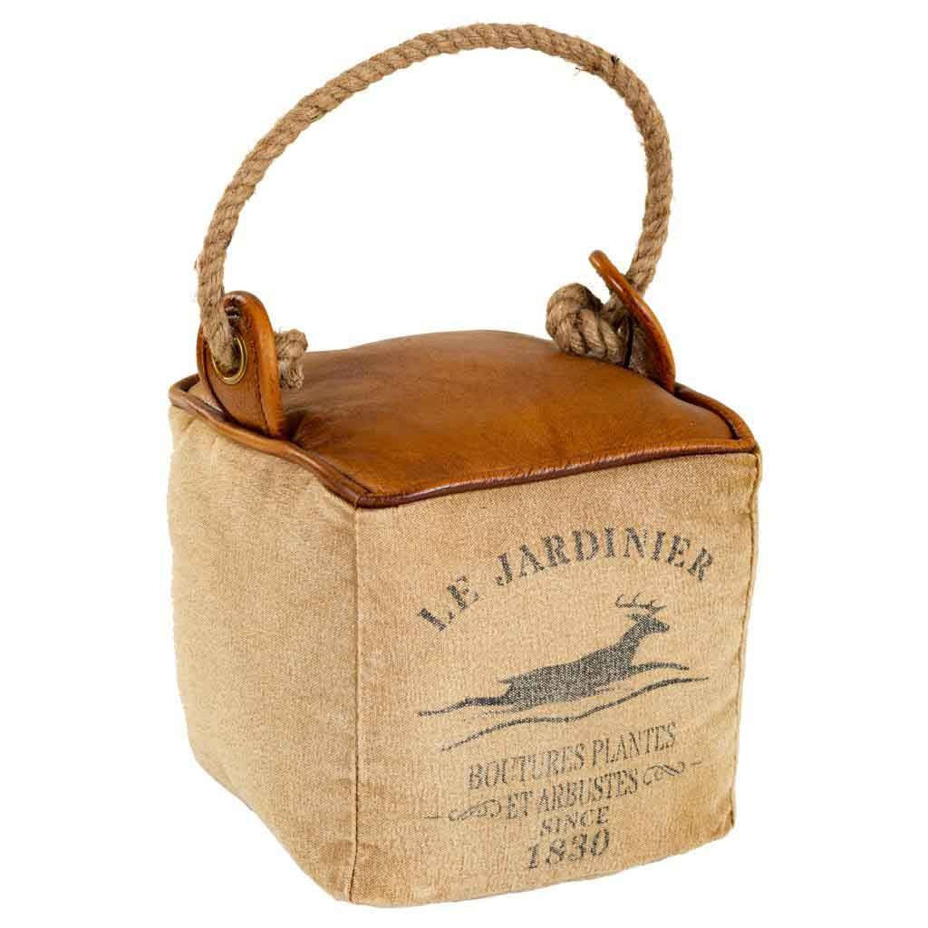 Wanderlust Door Dunkelbraun 20x20 cm