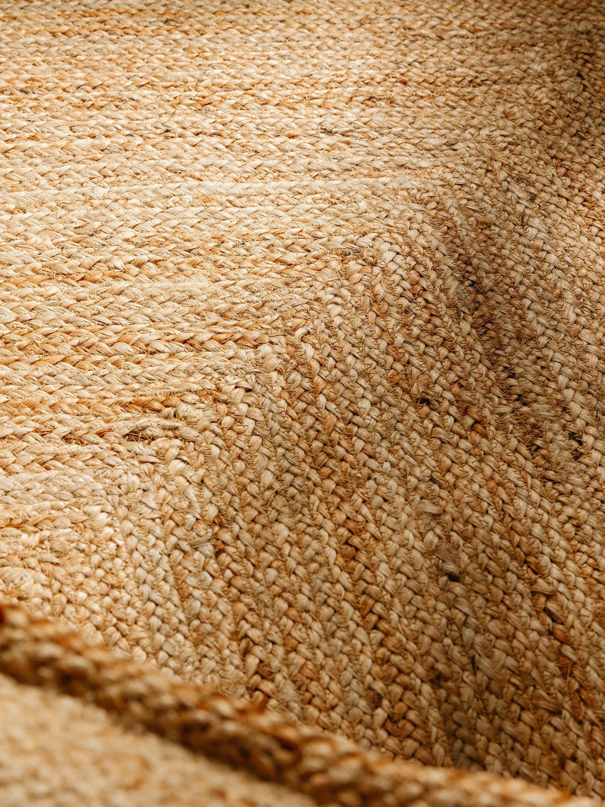 JUTETEPPICH Jutta Hellbraun 200x300 cm - Hellbraun, Textil (200/300cm) - benuta Pure