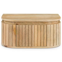 HÄNGENDER NACHTTISCH CALASIA natur - Naturfarben, Holz (55/25/35cm) - IDIMEX