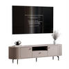 TV-ELEMENT ELODIE mit Schublade Kaschmir - Kaschmir, Holzwerkstoff (180/49/40cm) - Lookway