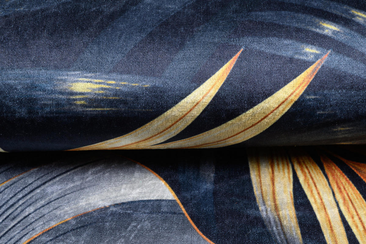 TEPPICH TOSCANA Dunkelblau 200/300 cm - Dunkelblau, Textil (200/300cm) - Tapiso