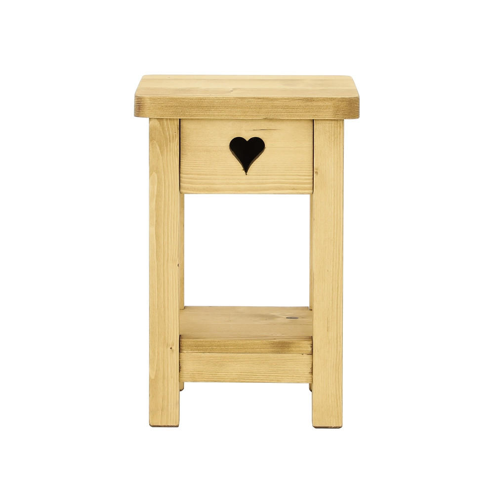 NACHTTISCH aus Massivholz MEXICANA - Honig, Holz (30/45/30cm) - Seart