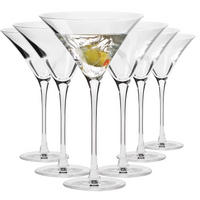 MARTINIGLÄSER, 6er-Set, 250 ml - Transparent, Glas (0.25L) - Krosno Glass