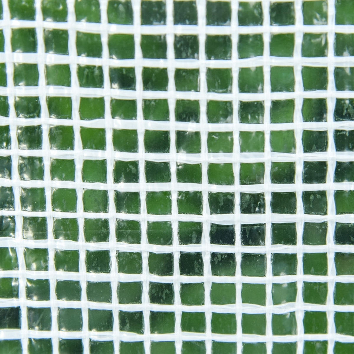 GEWÄCHSHAUS aus Stahl 270x90x90 cm in Weiß mit Rollfenstern - Weiß, Metall (90/90/270cm) - Modfu