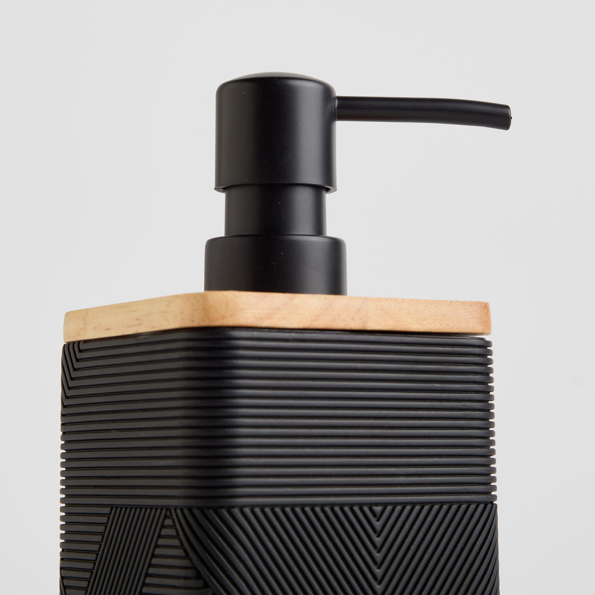 SEIFENSPENDER Ravenis - Schwarz, Kunststoff (8/16/8cm) - home&you