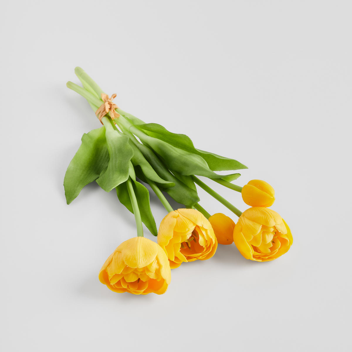 BLUMENSTRAUSS Tulipanis - Gelb, Kunststoff (6cm) - home&you