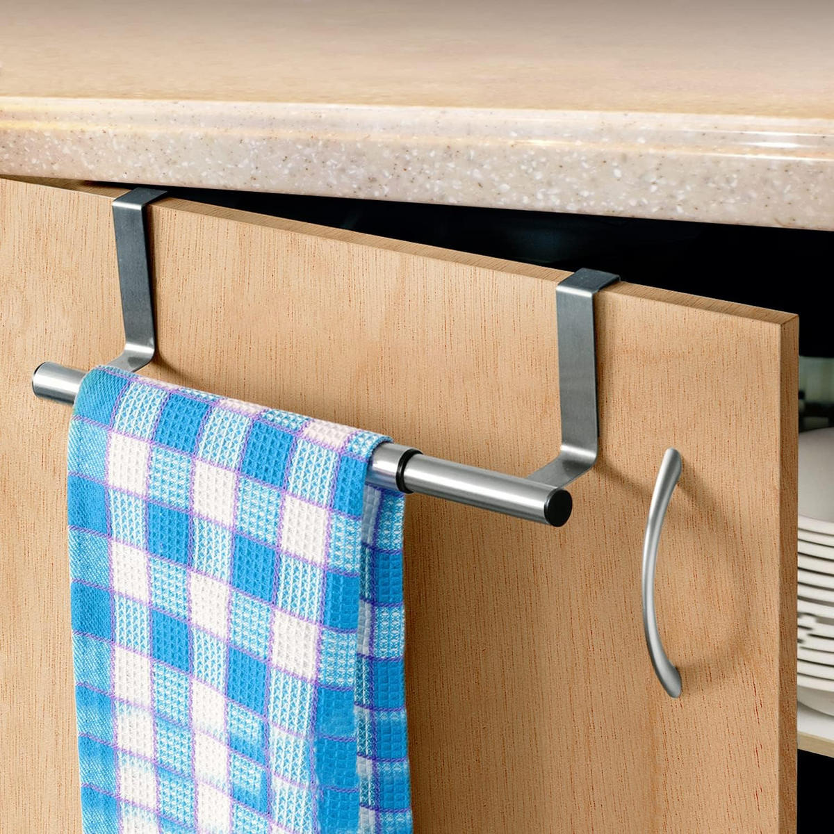HANDTUCHSTANGE , 25–40 cm - Silberfarben, Metall (4.5/4.5/24.5cm) - BELZ