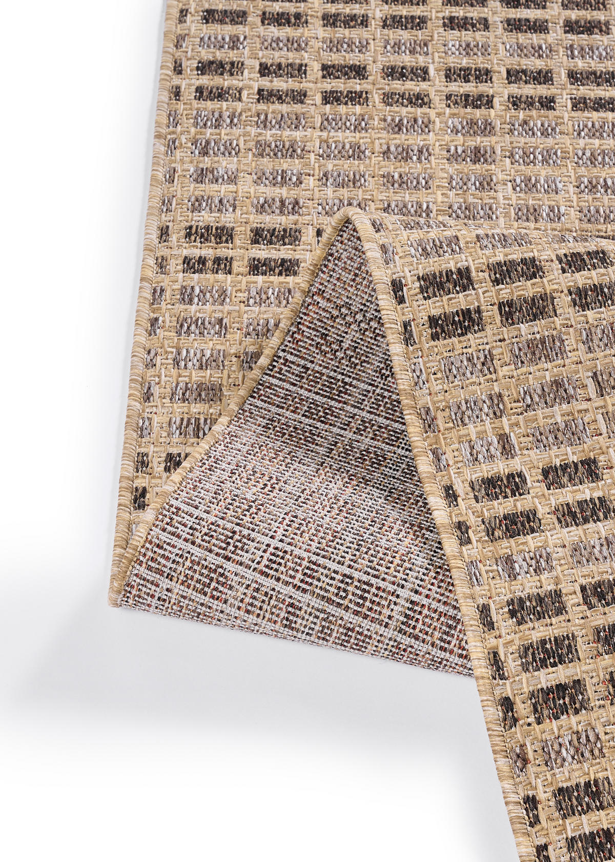 TEPPICH YUCANA Beige Outdoor Flachgewebe 200/300 cm - Beige, Textil (200/300cm) - Tapiso