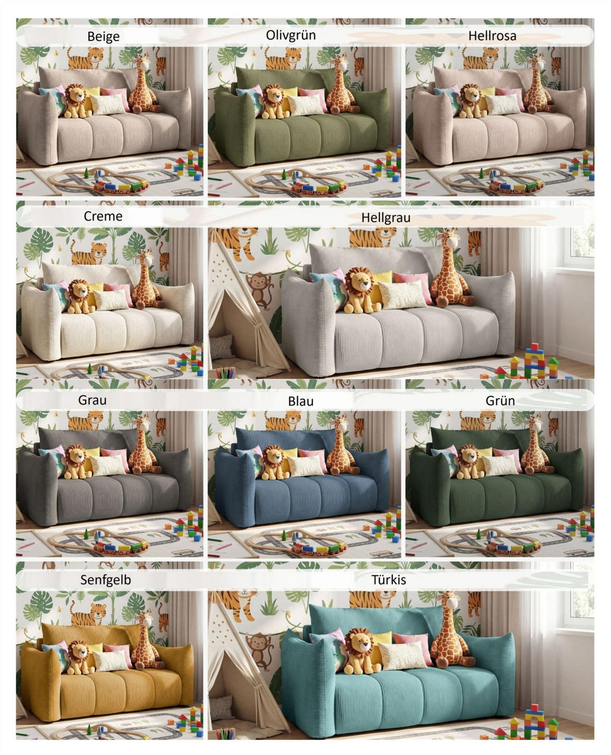 SOFA 2er-sitzer Ontario Mit Liegefunktion - Gelb, Holzwerkstoff/Textil (162/86/101cm) - Fun Möbel
