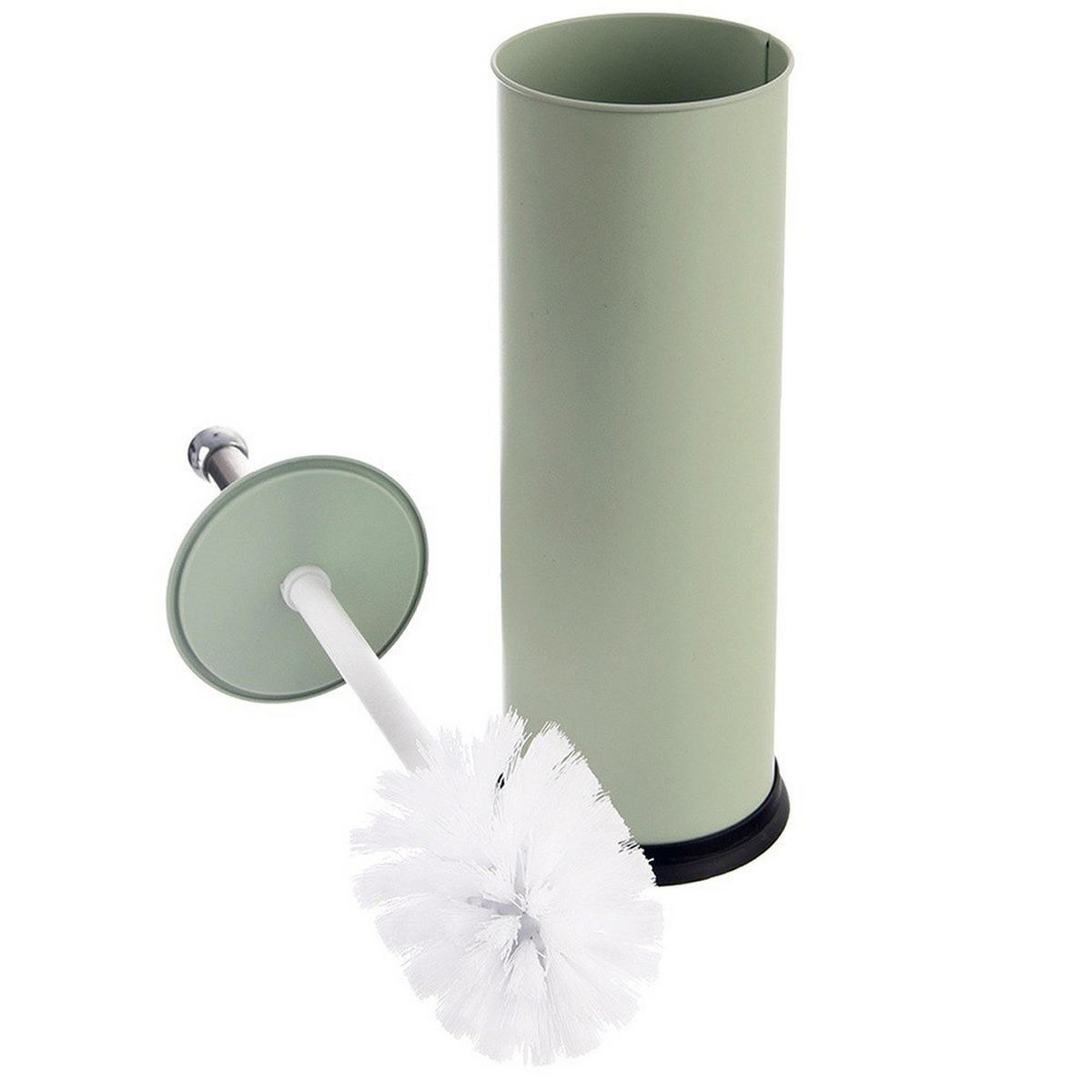TOILETTENBÜRSTE Greenish Green - Pastellgrün, Kunststoff/Metall (10/38.5/10cm) - Orion 