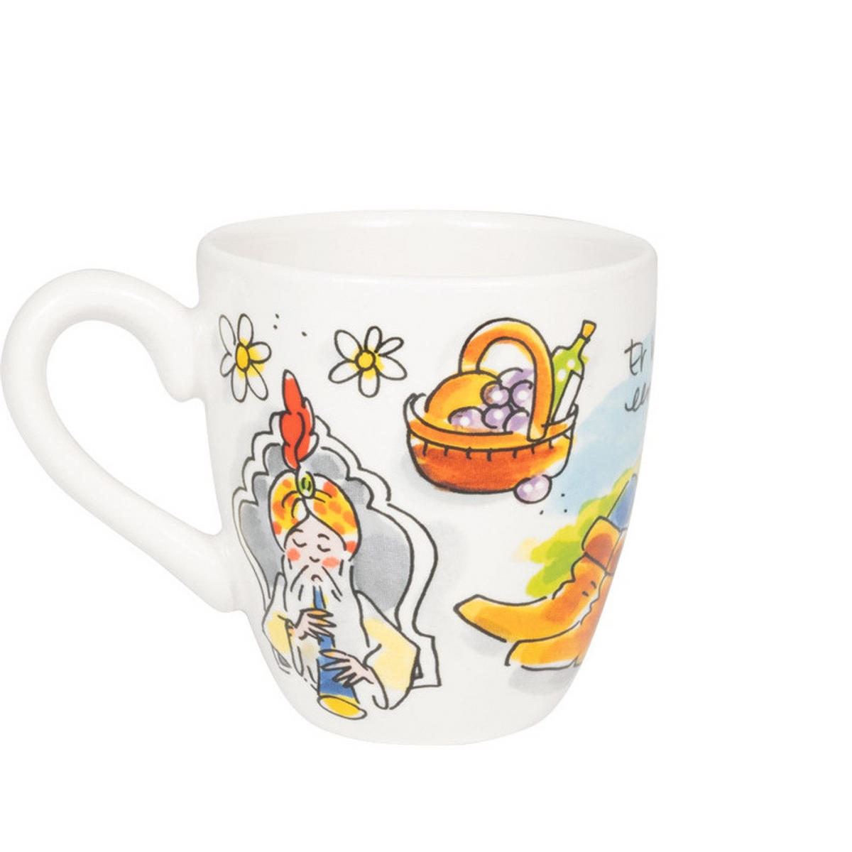 MINI-BECHER Efteling Däumling in Bunt - 200 ml - Multicolor, Keramik (0.2L) - Blond Amsterdam