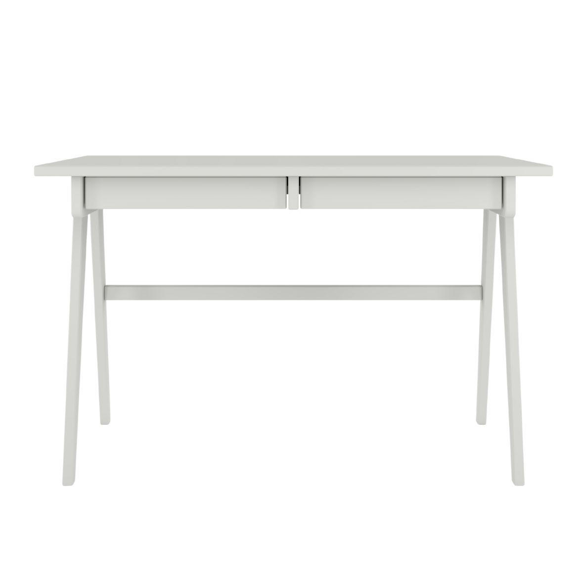 Visby Schreibtisch Hellgrau 120x75.5x65 cm