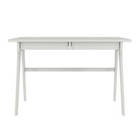 SCHREIBTISCH Edda, 120/65/75 cm in Pastellgrau, Buchenholz - Hellgrau, Holz/Buchenholz (65/120/75.5cm) - Visby