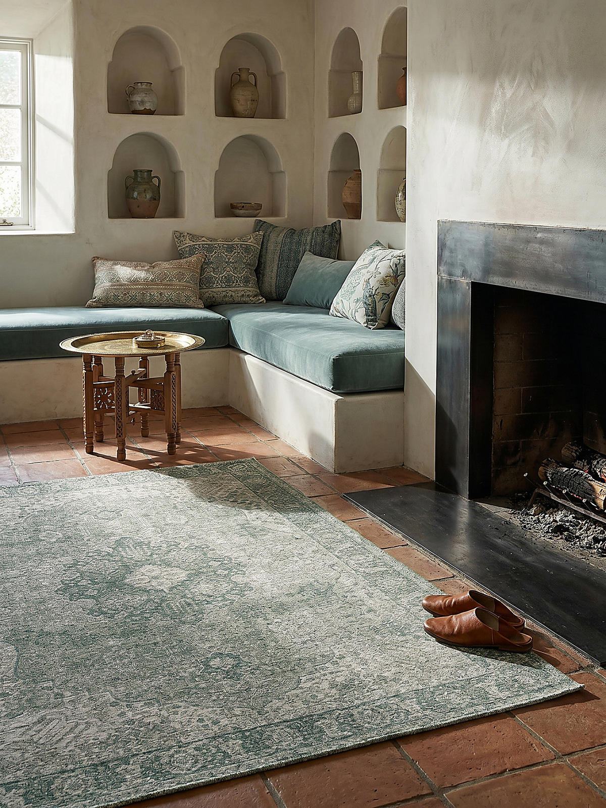 TEPPICH COQUET 155/230 cm - Grün, Textil (230/155cm) - KADIMA DESIGN