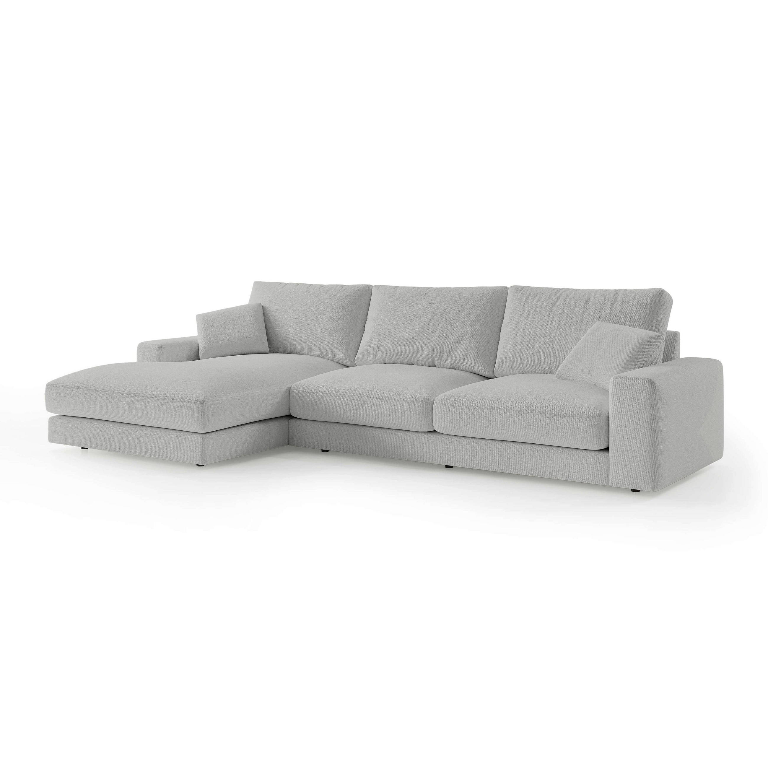 Pillovely Ecksofa Mehrfarbig 332x92x169 cm