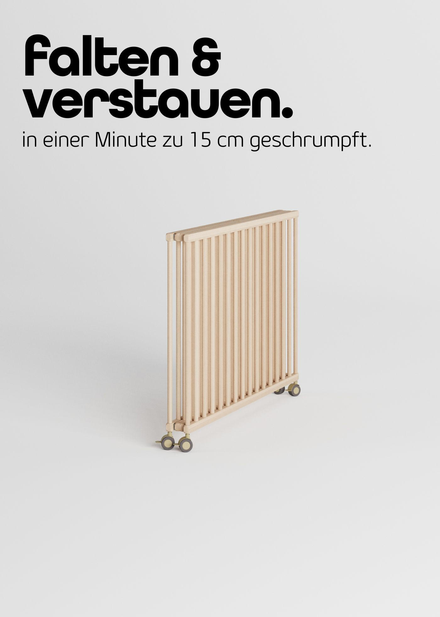 Thumbnail - Sämann – make a difference. Laufgitter, Natur, Holz, Echtholz,Buche, 100x74x100 cm, Babymöbel, Laufstall Baby