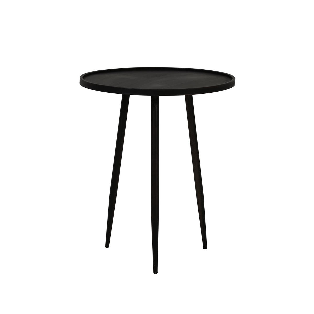 LIGHT & Living - Beistelltisch ENVIRA - Ø51x60cm - Grau - Grau, Metall (51/51/60cm) - Light & Living