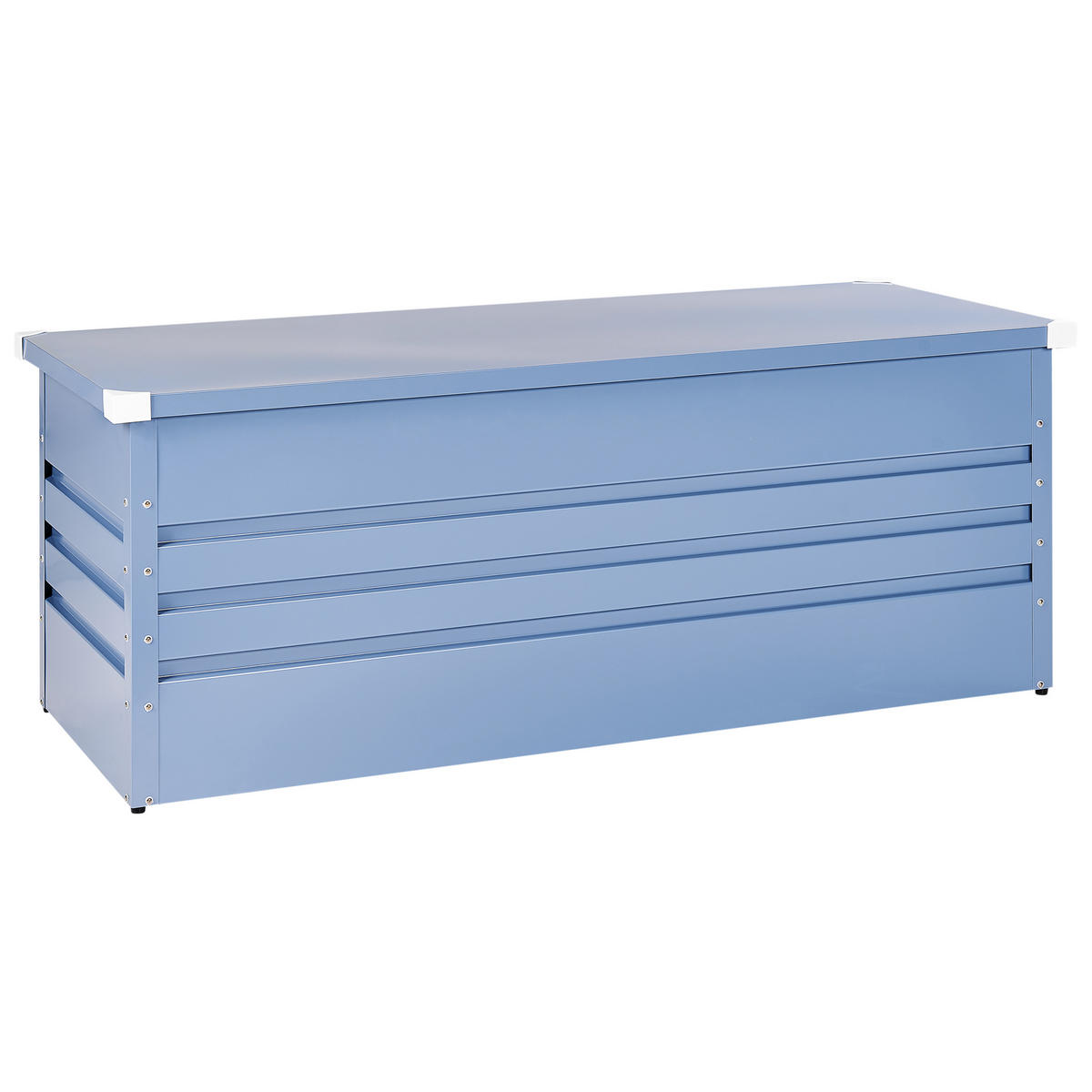 AUFBEWAHRUNGSBOX Blau Cebrosa - Blau, Metall (165/67/70cm) - Beliani