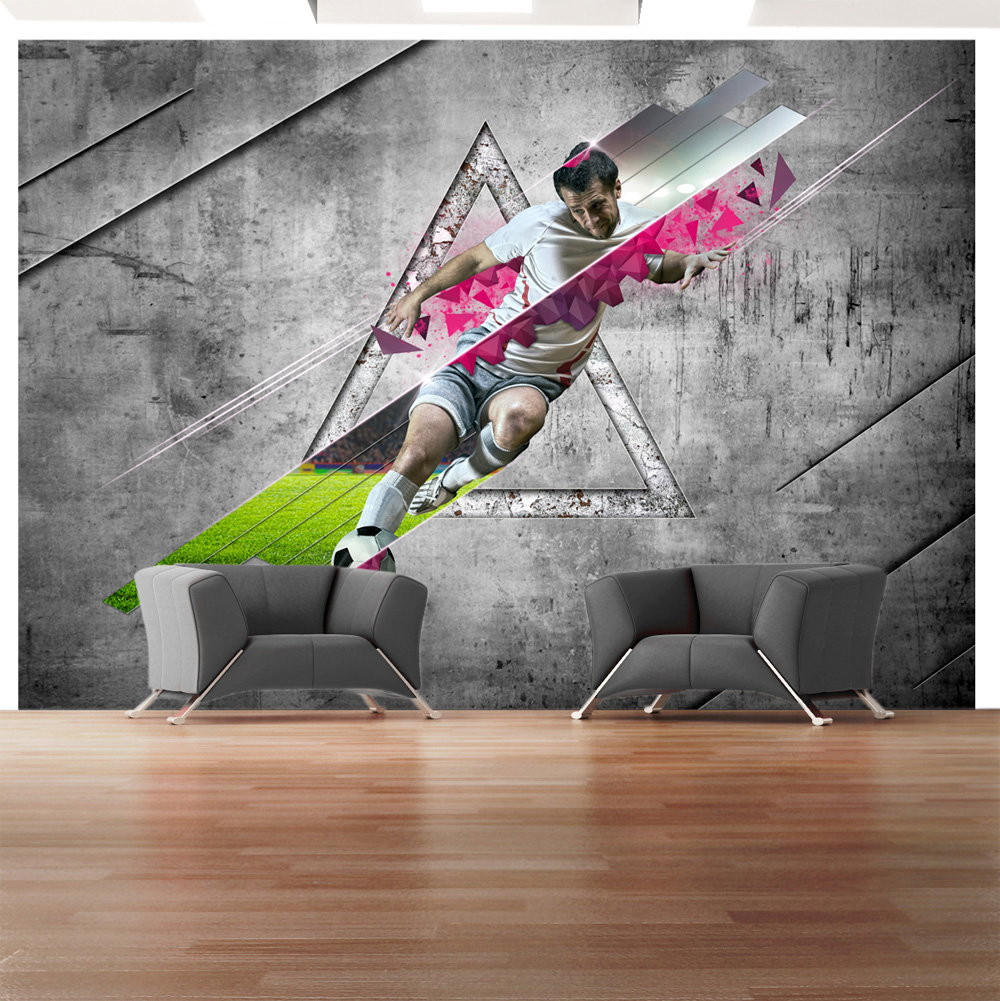 VLIESTAPETE Grau 100/70 cm - Grau/Grün, Textil (100/1cm) - KUNSTLOFT
