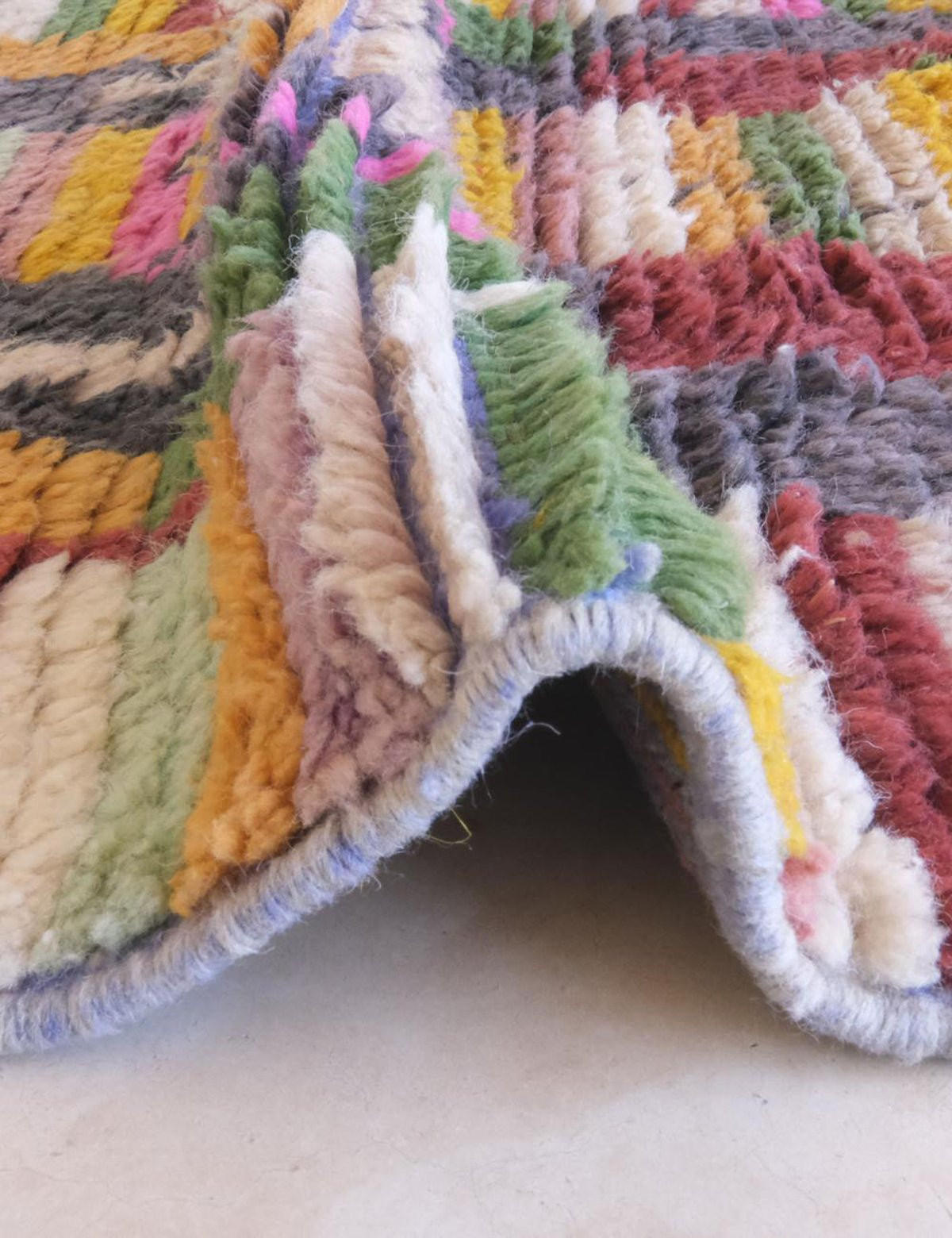 BERBERTEPPICH aus reiner Wolle 72x 355 cm - Multicolor, Naturmaterialien (72/355cm) - AFK Living