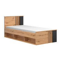 OTROŠKA POSTELJA 90/200 Ezra Les - rjava, leseni material (90/200cm) - Petits-meubles