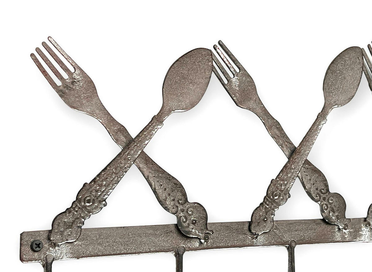 HANDTUCHHAKEN für Küche Metall 96253 - Schwarz, Metall (42/25/6cm) - DanDiBo