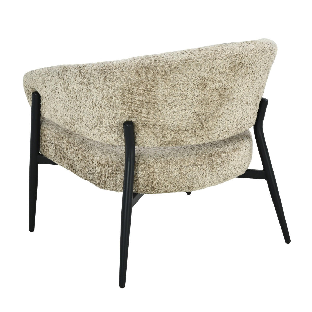 SESSEL Dilan Grau 72.5 /73/75 cm - Grau, Textil (73/75/72.5cm) - Livingfurn
