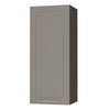 KÜCHENHÄNGESCHRANK Kvantum W4/40 Beige Matt / Lava Matt 40 / 32,5 / 96cm - Dunkelgrau/Beige, Holz/Holzwerkstoff (40/96/32.5cm) - Feldmann-Wohnen