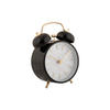 WECKER Retro Pearl Glow Ø 8 cm - Schwarz, Metall (8/12/4.6cm) - Karlsson