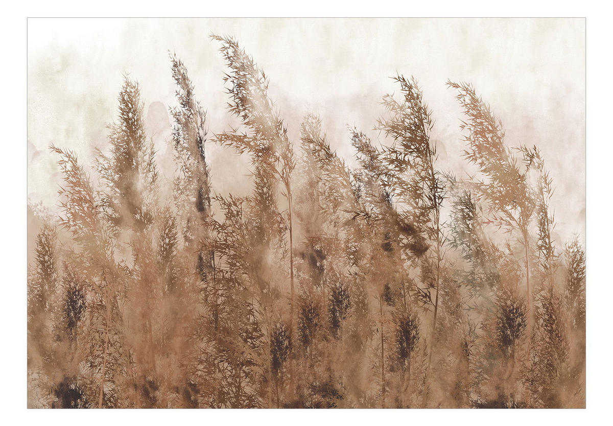 SELBSTKLEBENDE FOTOTAPETE 245/175 cm - Braun/Grau, Kunststoff/Textil (245/1cm) - KUNSTLOFT