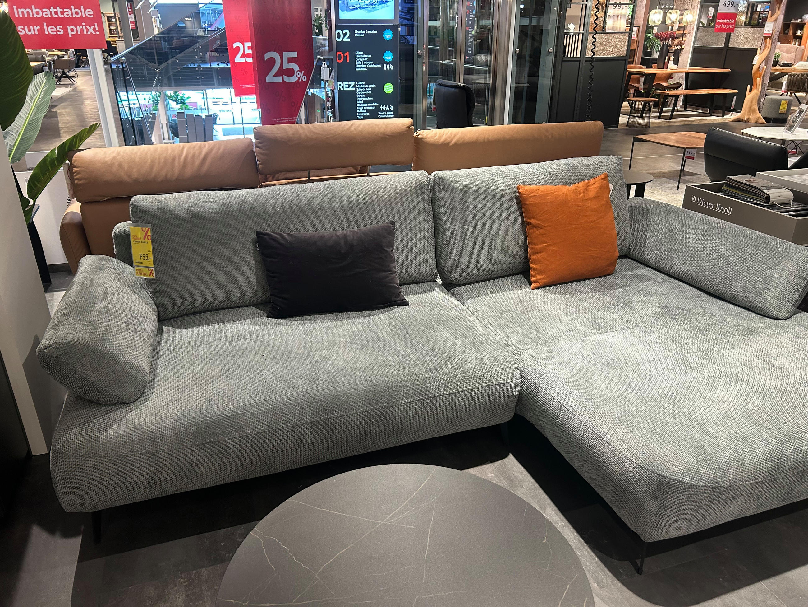 Canapé angle COLORADO