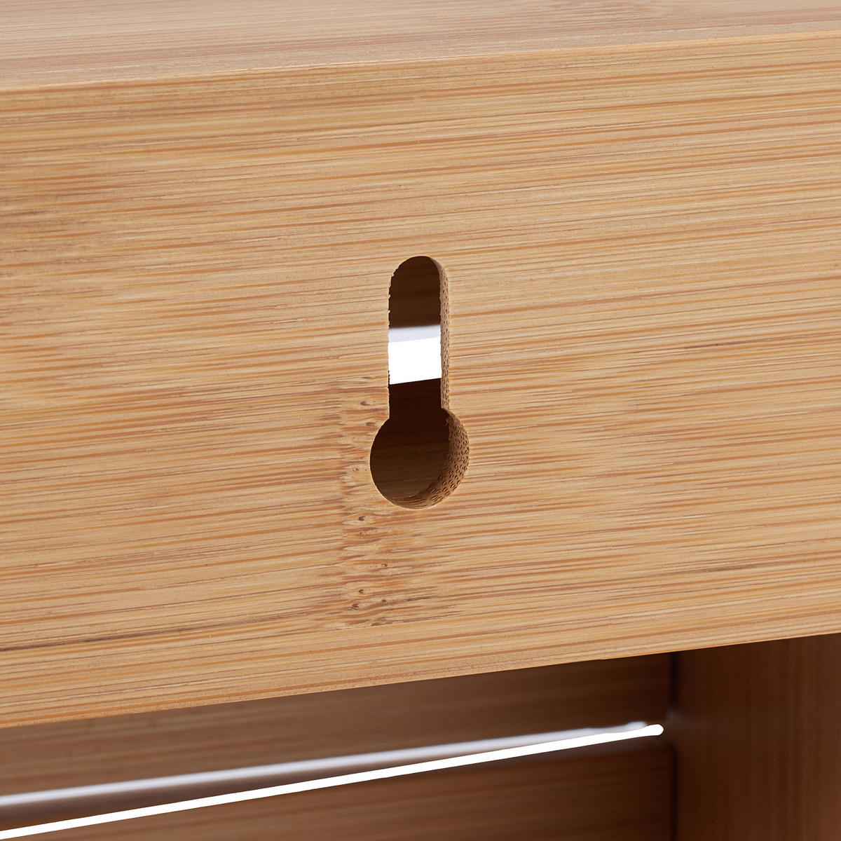 FOLIENSPENDER - Hellbraun, Holz/Kunststoff (39/23.5/9cm) - Relaxdays