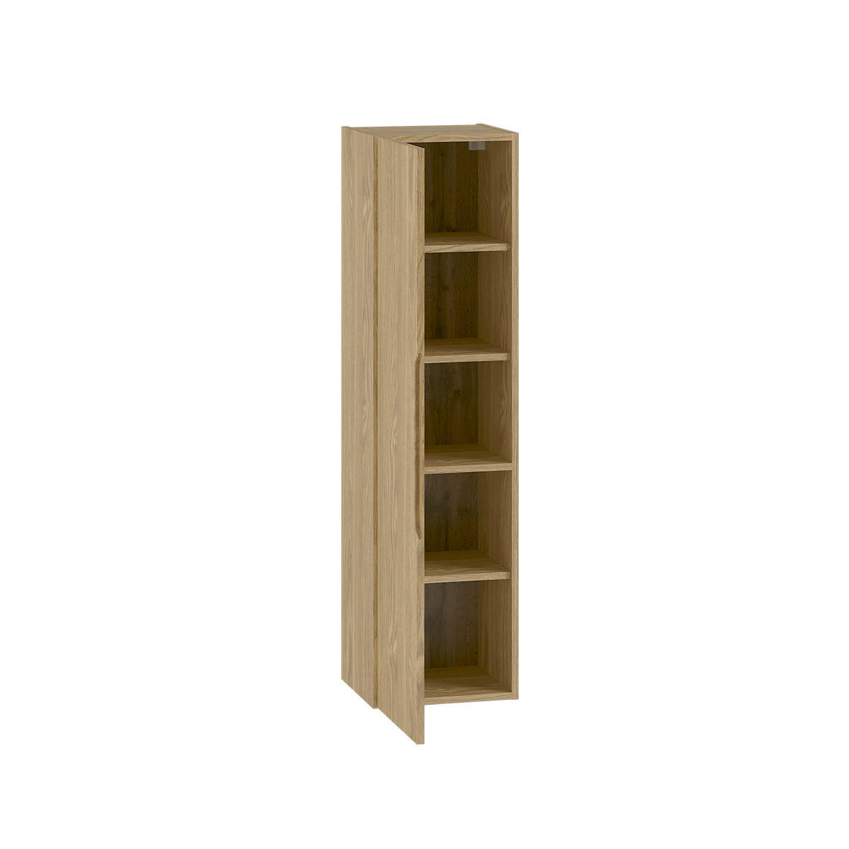 BADMÖBEL 60.6cm Viggo 2er-Set Holz - Braun, Holzwerkstoff (60.6/52.2/46.5cm) - Petits-meubles