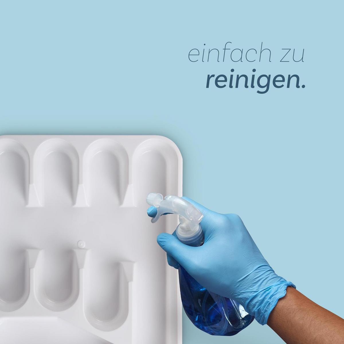 BESTECKKASTEN Weiß ausziehbar - Weiß, Kunststoff (46/4/46cm)