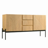 SIDEBOARD Naturholzoptik 150/40/75 cm - Hellbraun, Holzwerkstoff (40/75/150cm) - Urban Meuble