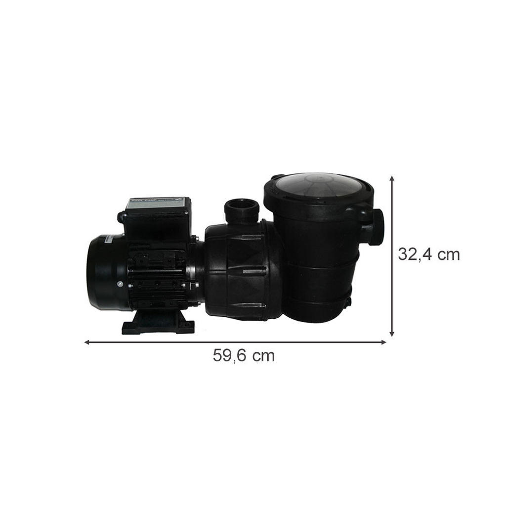 Thumbnail - Vicco Sandfilteranlage, Schwarz, Metall, Rechteckig, 59.6x32.4x32 cm, Freizeit, Pools und Wasserspaß, Poolzubehör