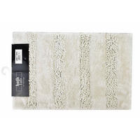 BADEMATTE Zac Weiß 60/40/2 cm Textilien - Weiß, Textil (40/60cm) - Mondex