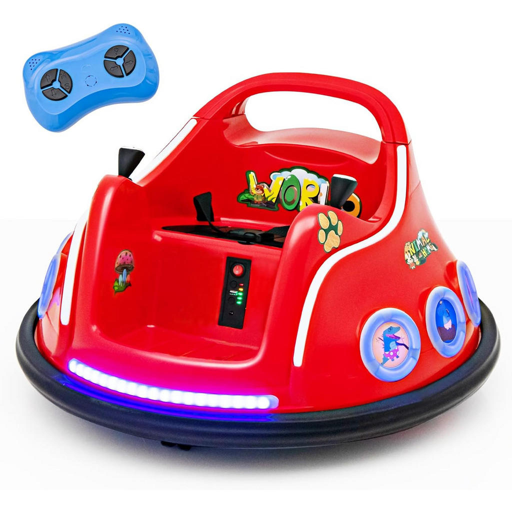 COSTWAY AUTOSCOOTER 12V pro děti červený
