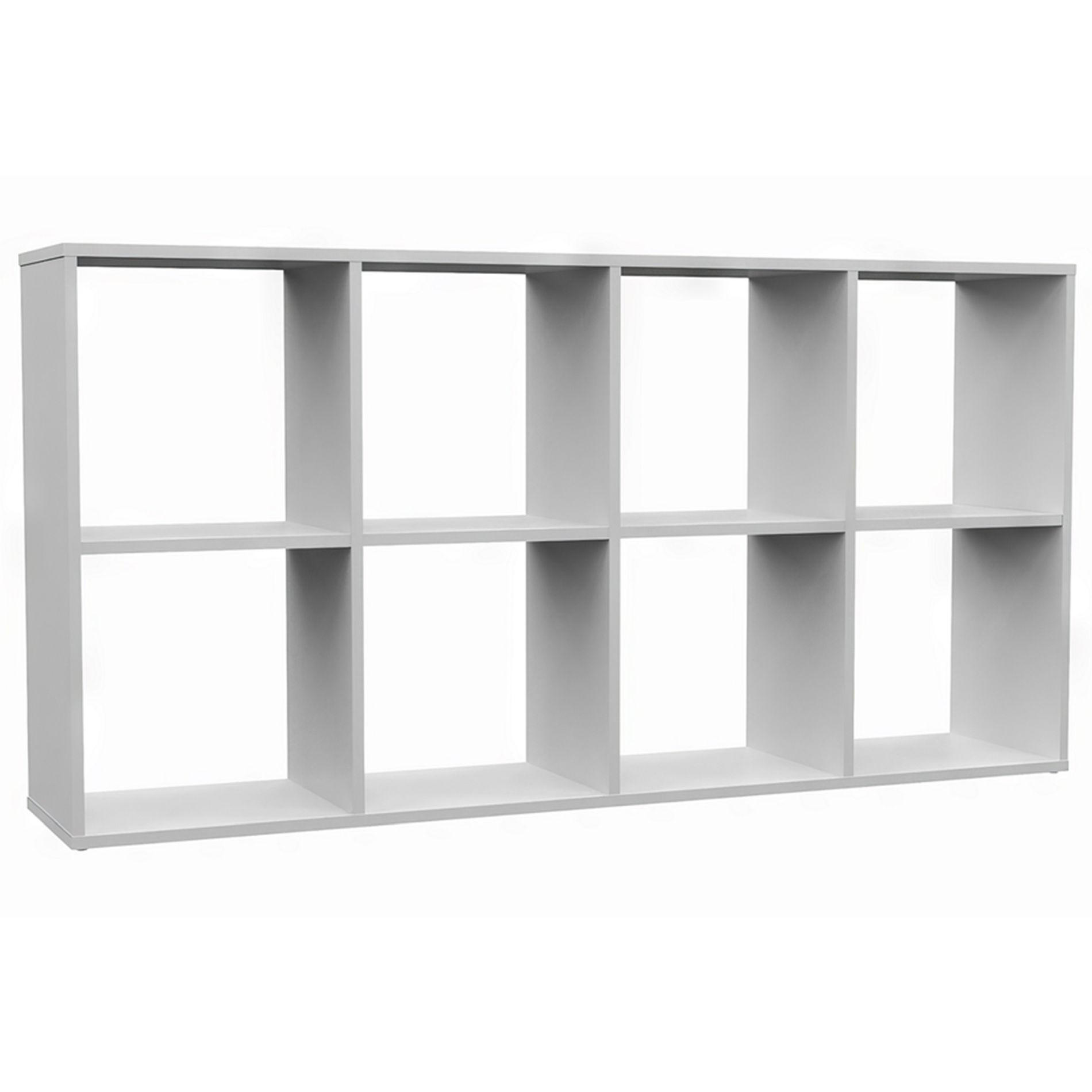 STANDREGAL Malax Weiß 147 cm - Weiß, Holzwerkstoff (147/75/30cm) - Selsey