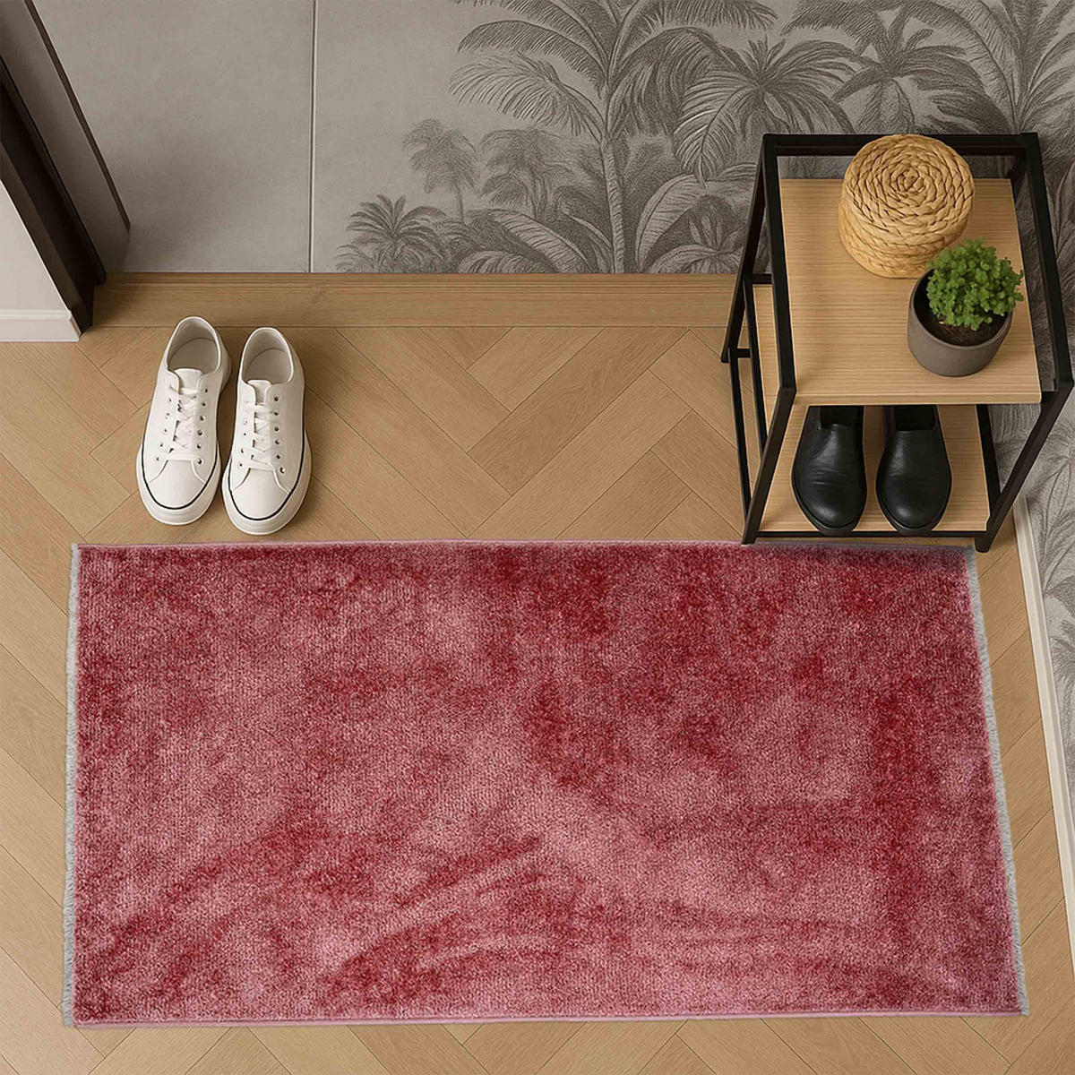 KURZFLORTEPPICH STEVIE - Pink, Textil (120/180cm) - Astra
