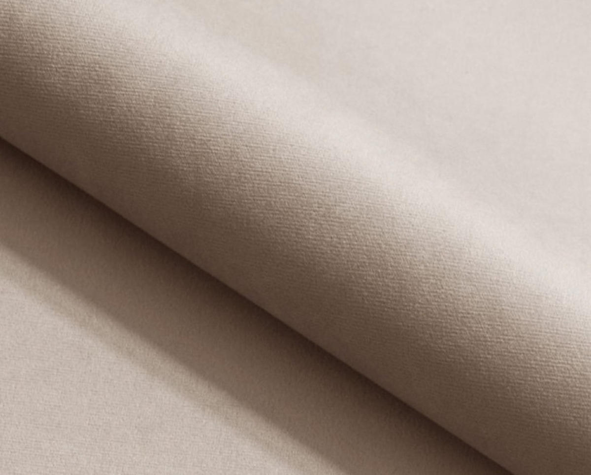 BETT Beige FOX 2 Kontinentalbett 160x200 cm - Beige/Schwarz, Textil (160/200cm) - Sepro Meble