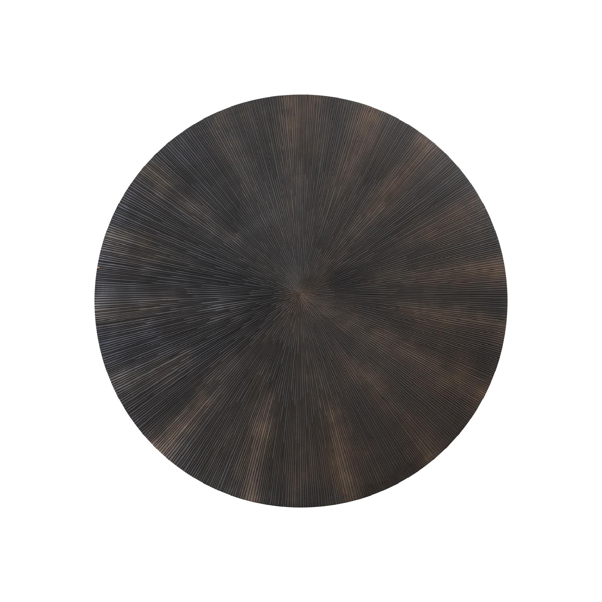 WANDPANEEL Zapp Schwarz 180/3/180cm - Schwarz, Holz (3/180/180cm) - PTMD Collection