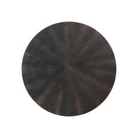 WANDPANEEL Zapp Schwarz 180/3/180cm - Schwarz, Holz (3/180/180cm) - PTMD Collection