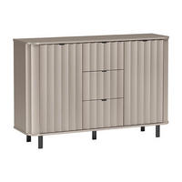 KOMMODE Novado NO-1 137,2 x 91 x 40,5 cm Greige - Greige, Holzwerkstoff/Metall (137.2/91/40.5cm) - Koseto