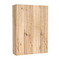 FALTTÜRENSCHRANK Omodeo 170 cm breit in Artisan-Eiche – mit WingLine-Falttüren - Eiche Artisan, Holzwerkstoff (170/240/58cm) - AX Living