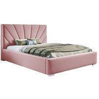 BETT Rosa BEN 9 Mit Bettkasten 120x200 cm - Rosa, Textil (120/200cm) - Sepro Meble