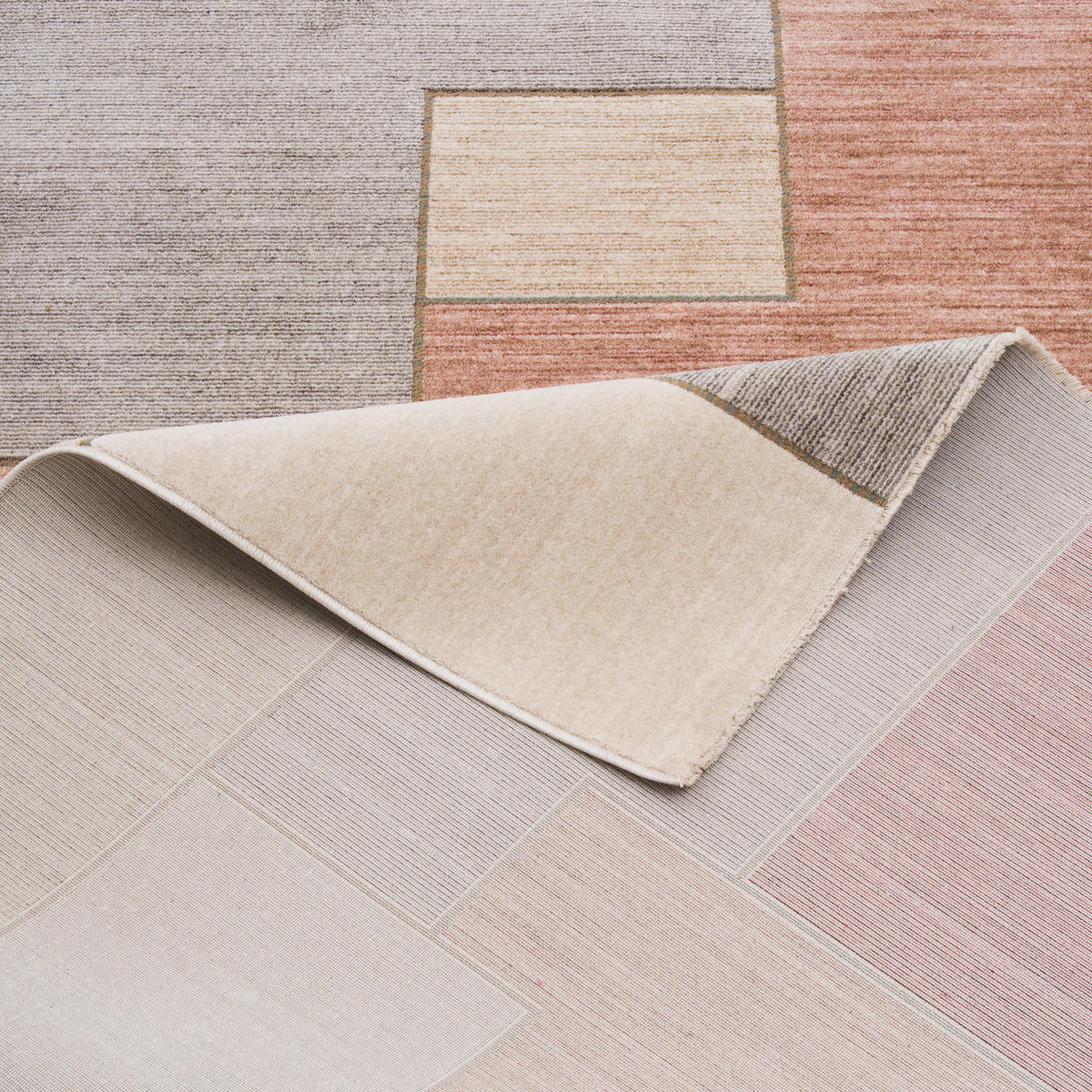 VINTAGE TEPPICH SORENA - Pink, Textil (200/305cm) - Pergamon